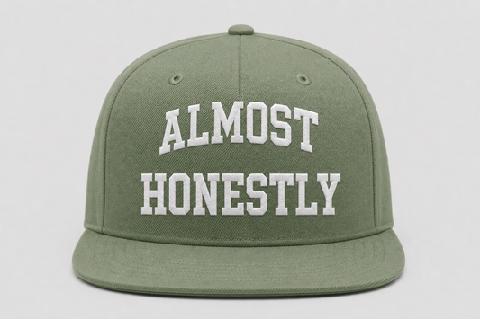 Almost Honestly Staple Hat - Sage