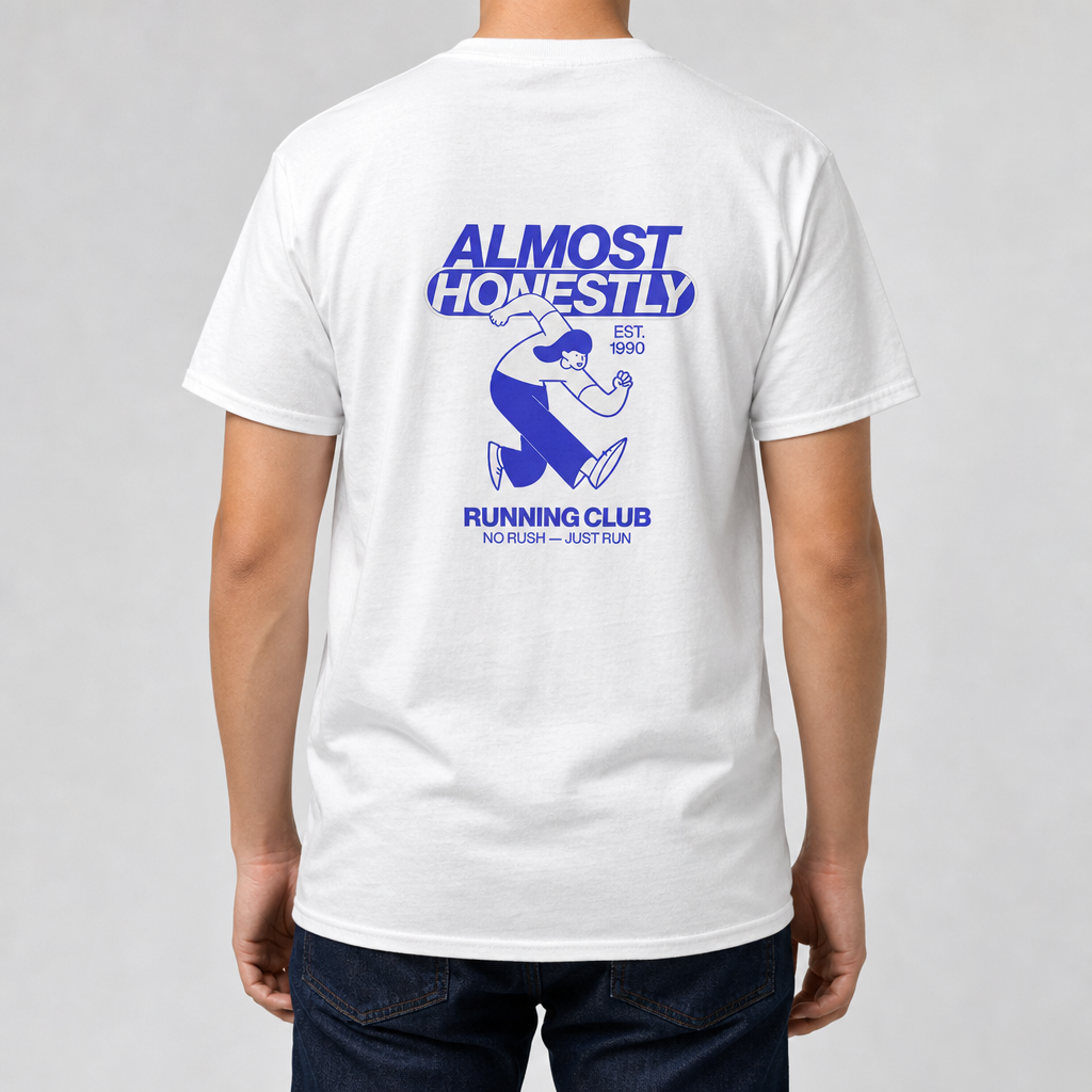 Almost Honestly Running Club Tee